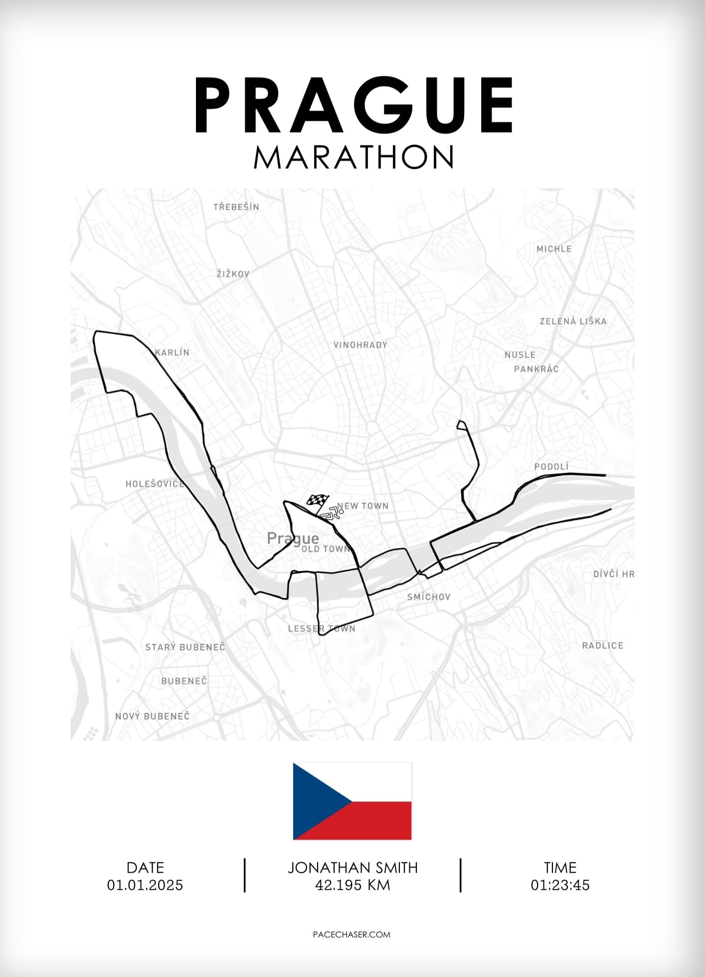 Marathon Prag Poster