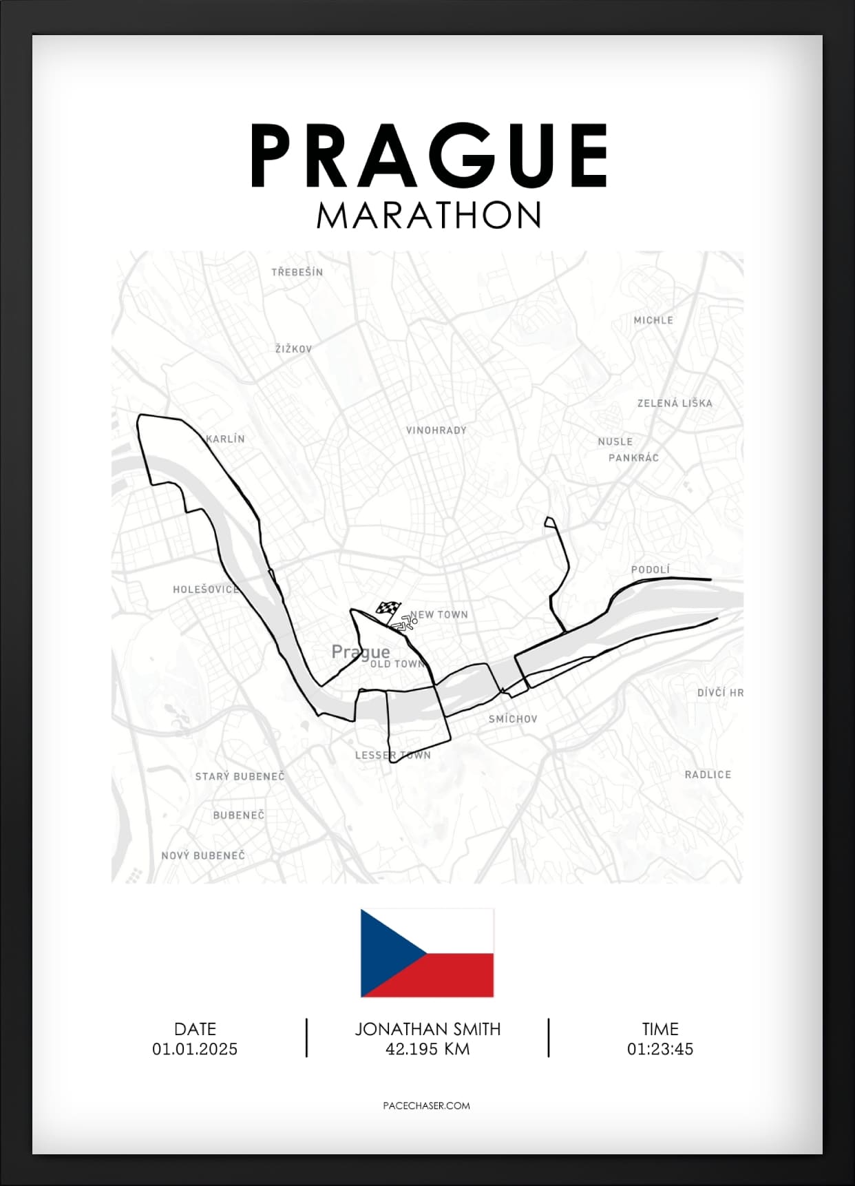 Marathon Prag Poster