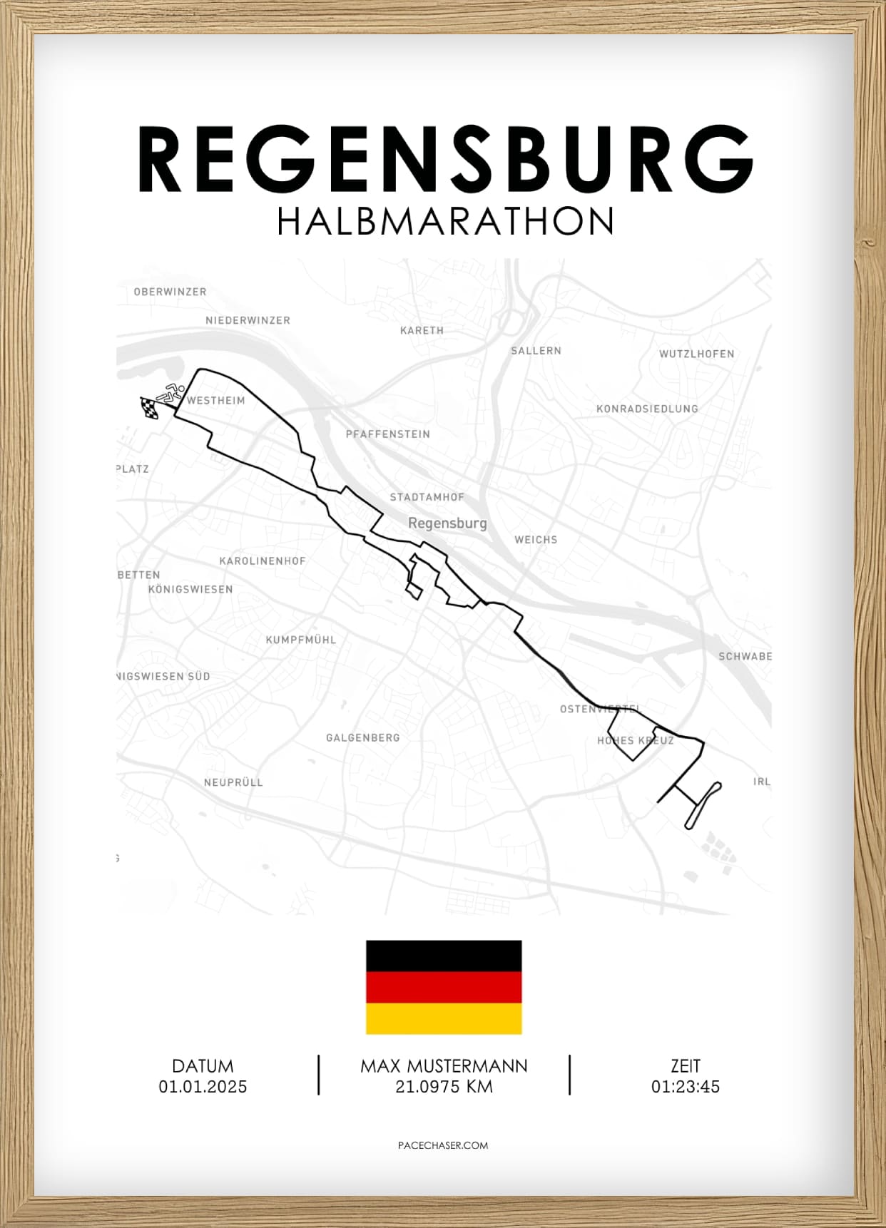 Regensburg Half Marathon Poster