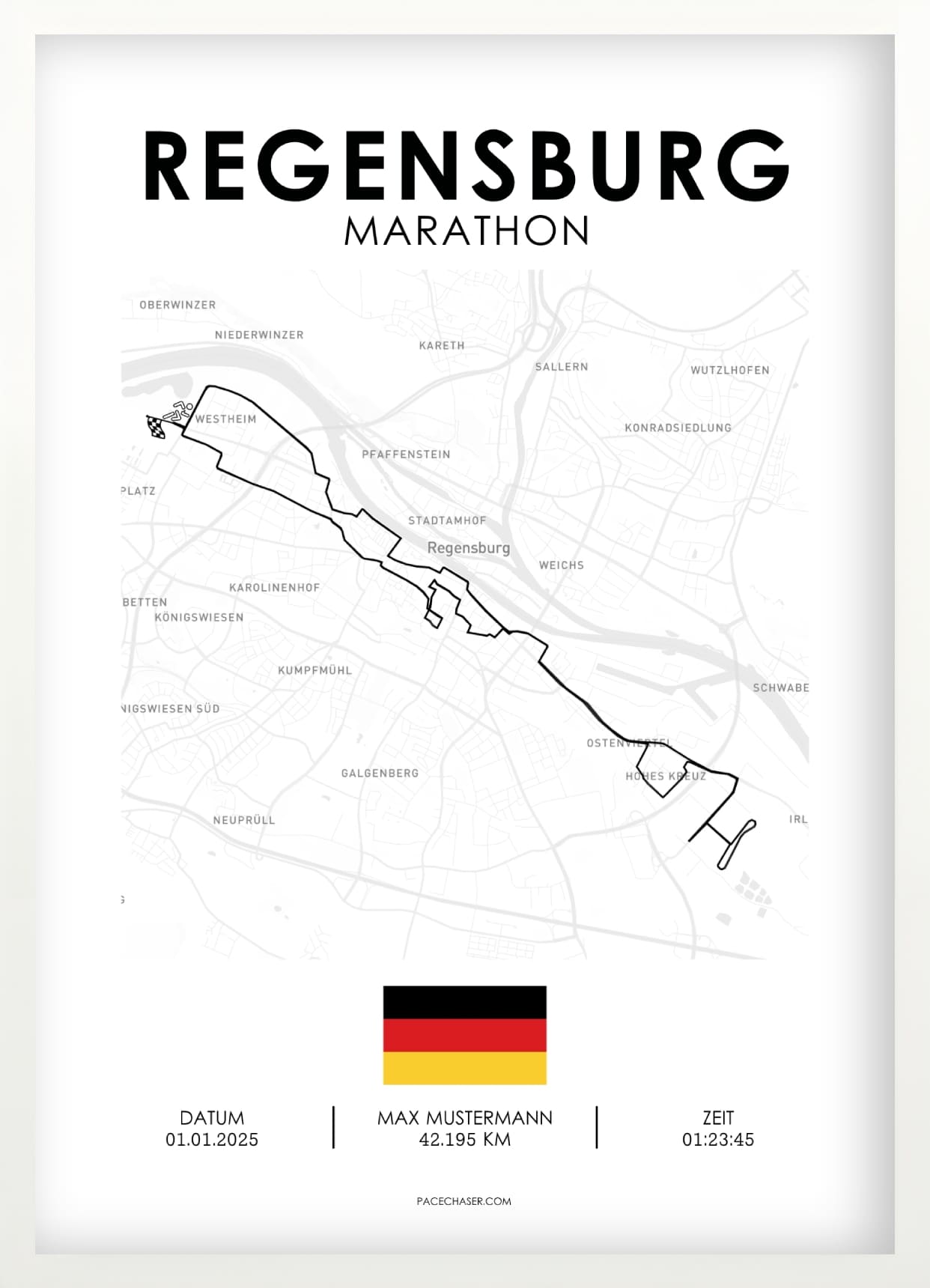 Regensburg Marathon Poster