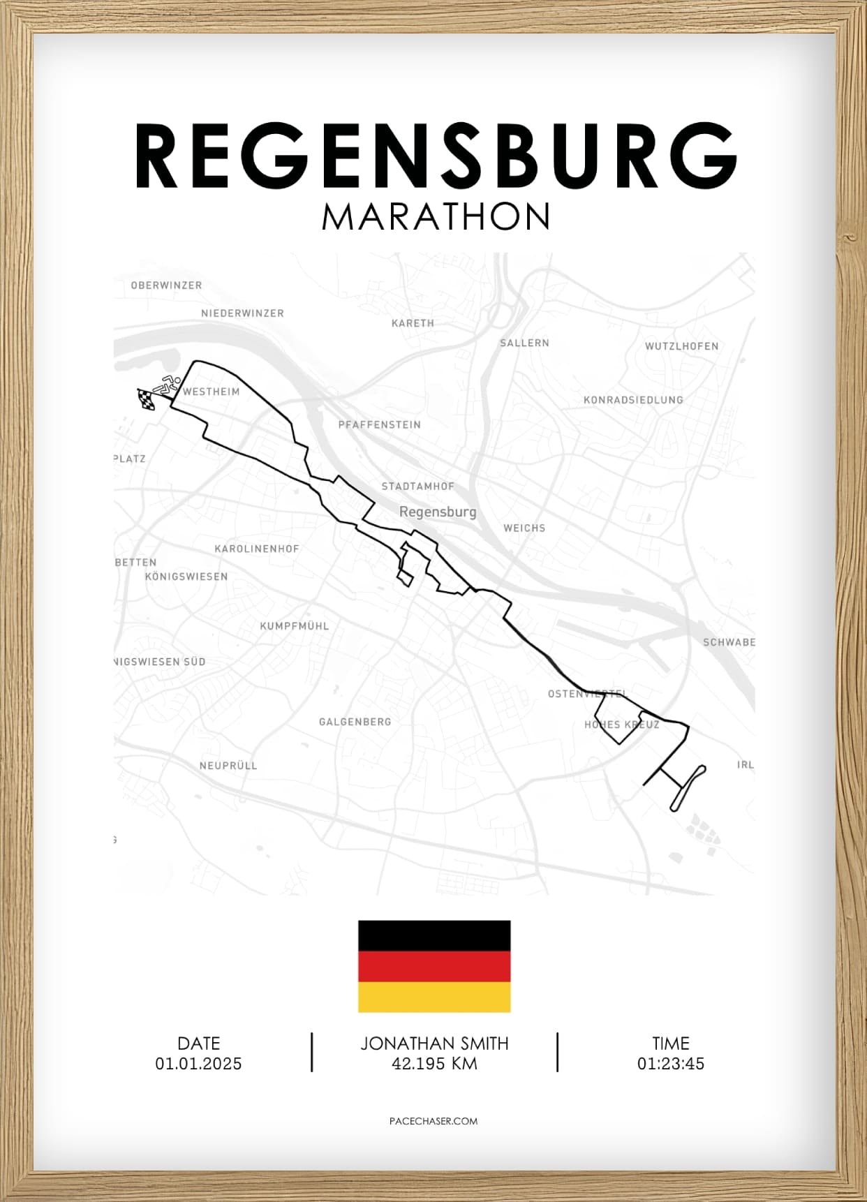 Regensburg Marathon Poster