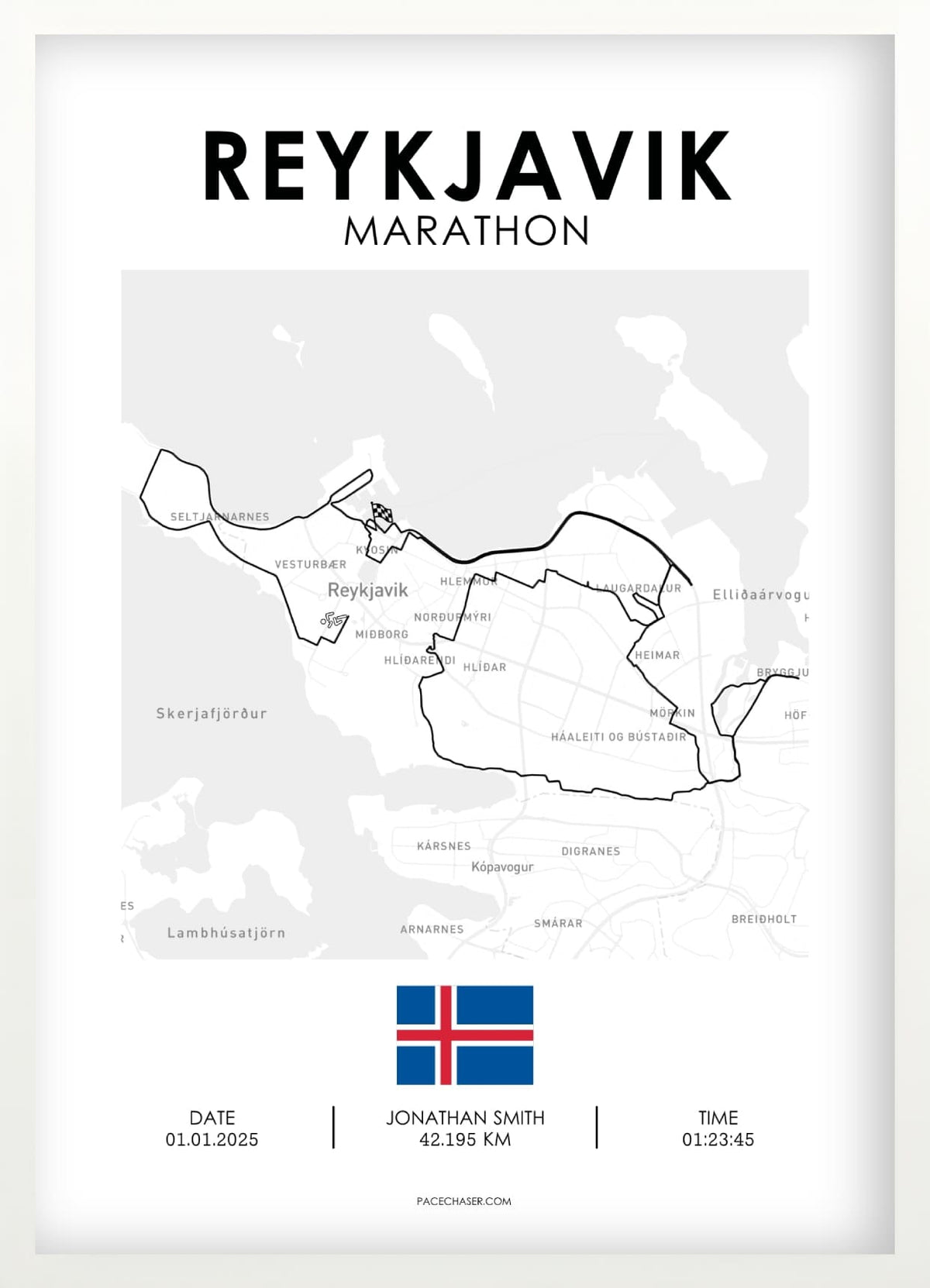 Marathon Reykjavik Poster