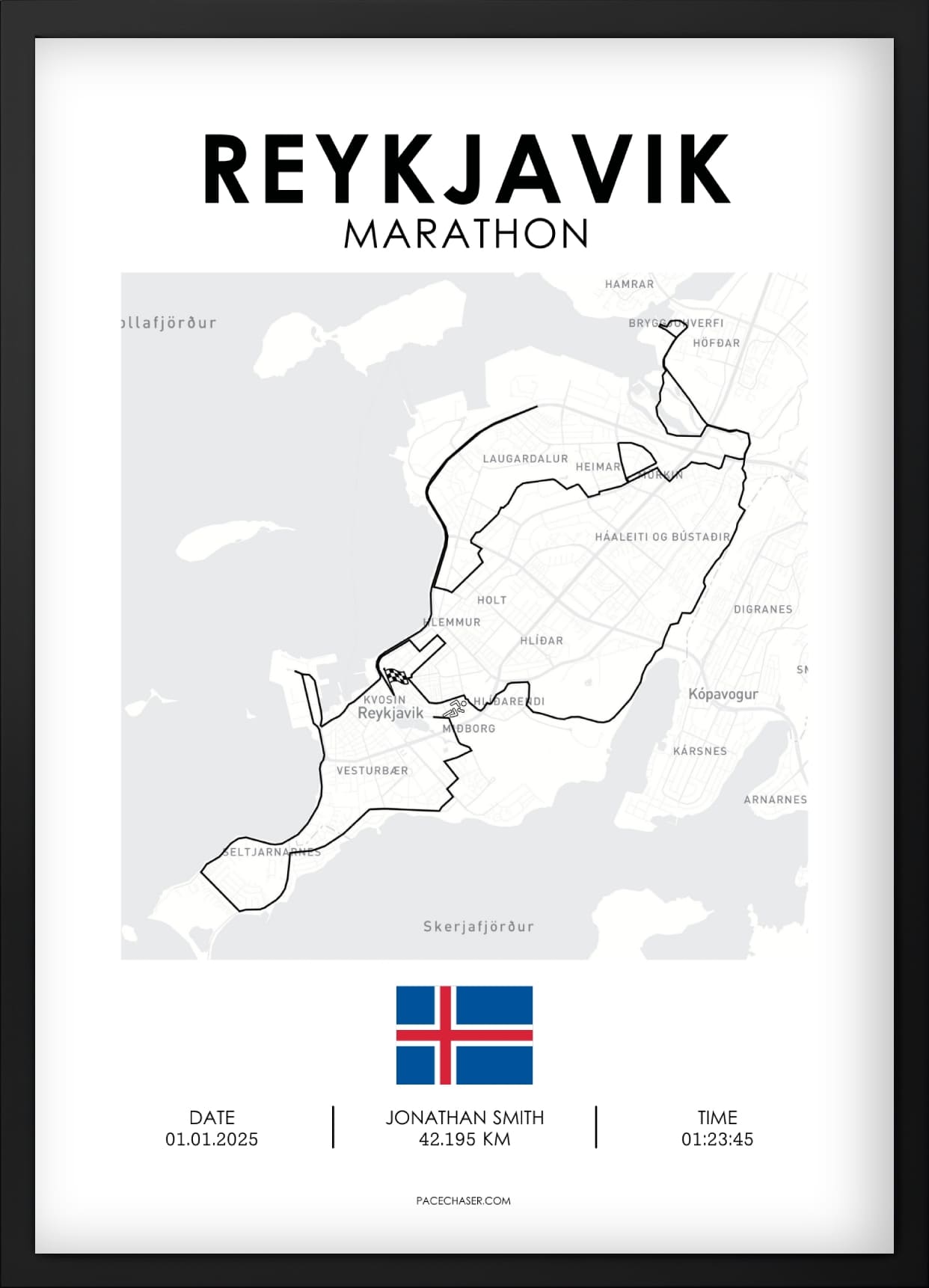 Marathon Reykjavik Poster