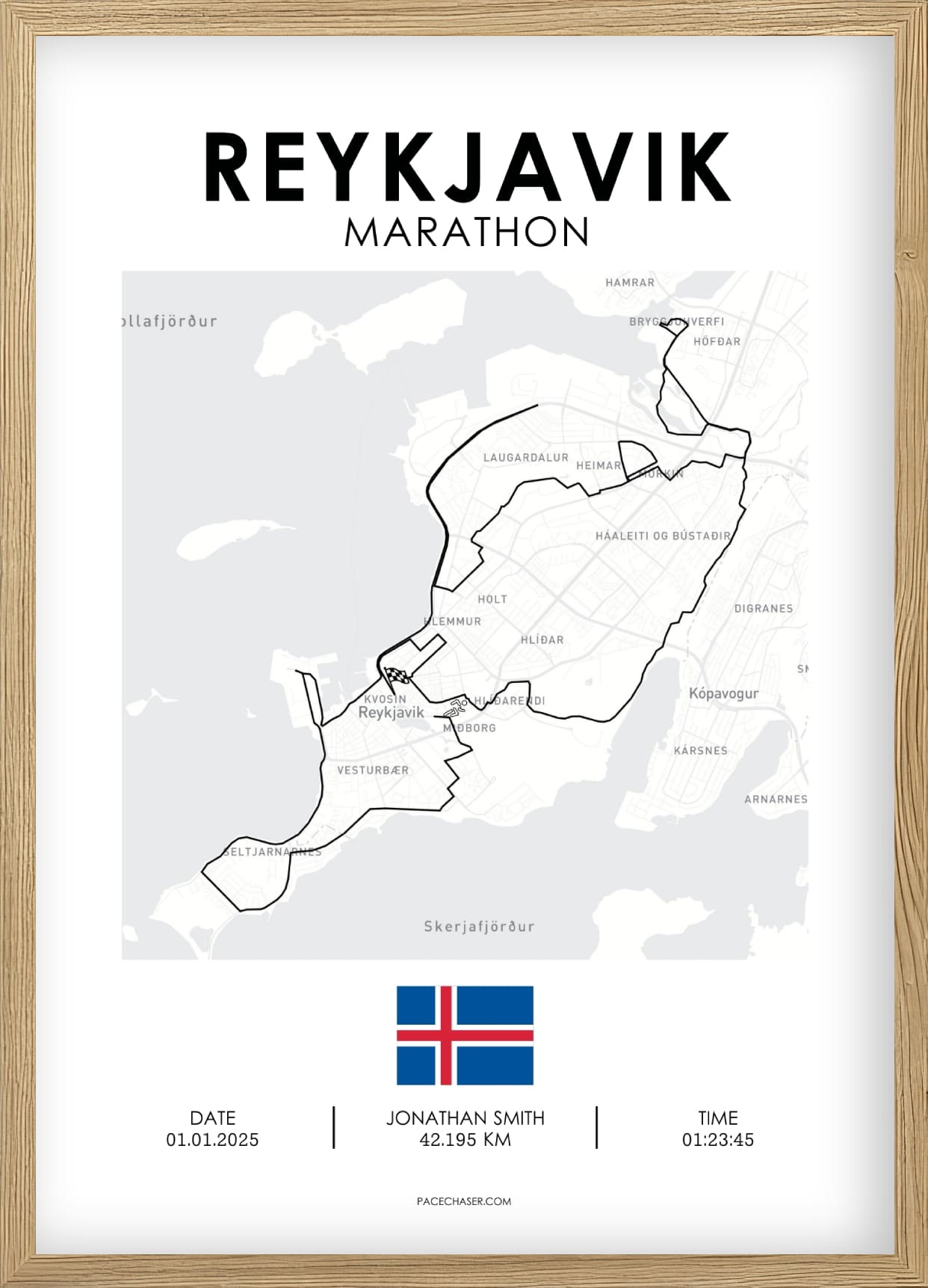 Marathon Reykjavik Poster