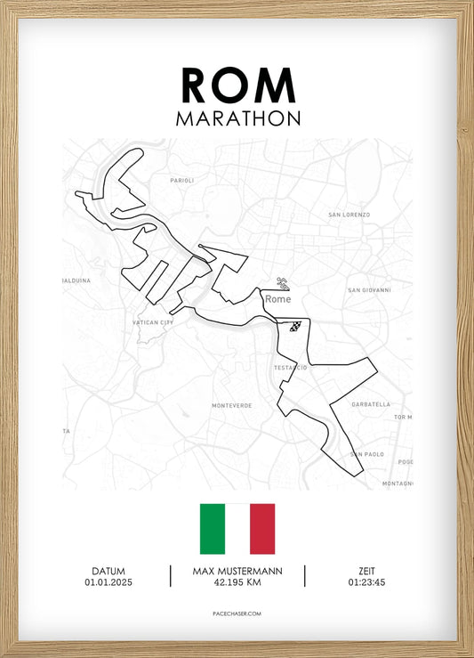 Maraton i Rom plakat (fra 2025)