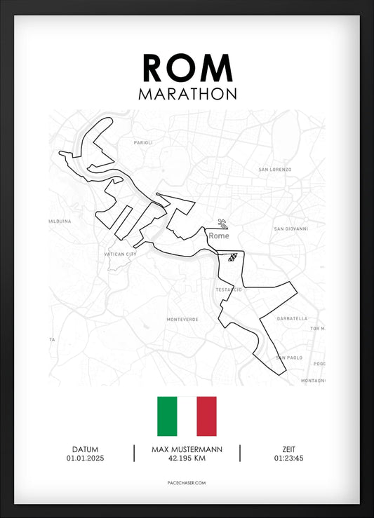 Maraton i Rom plakat (fra 2025)