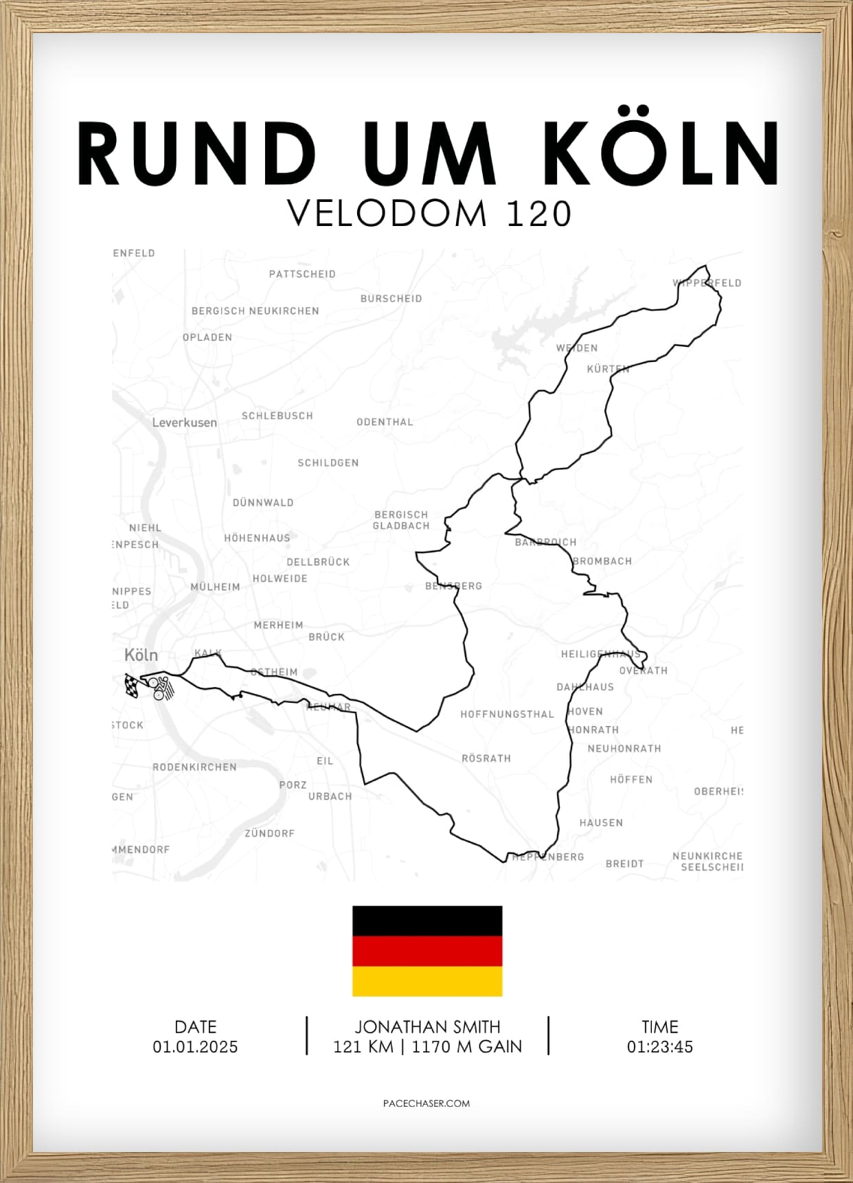 Rund um Köln Poster (Cycling)