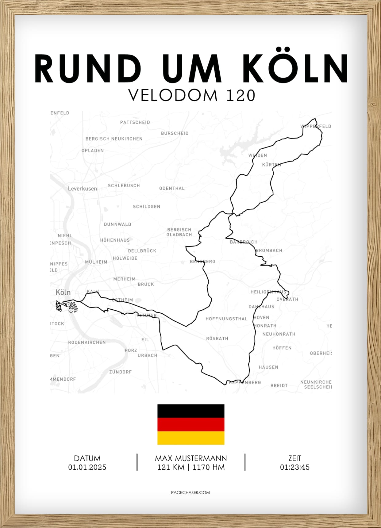 Rund um Köln Poster (Cycling)