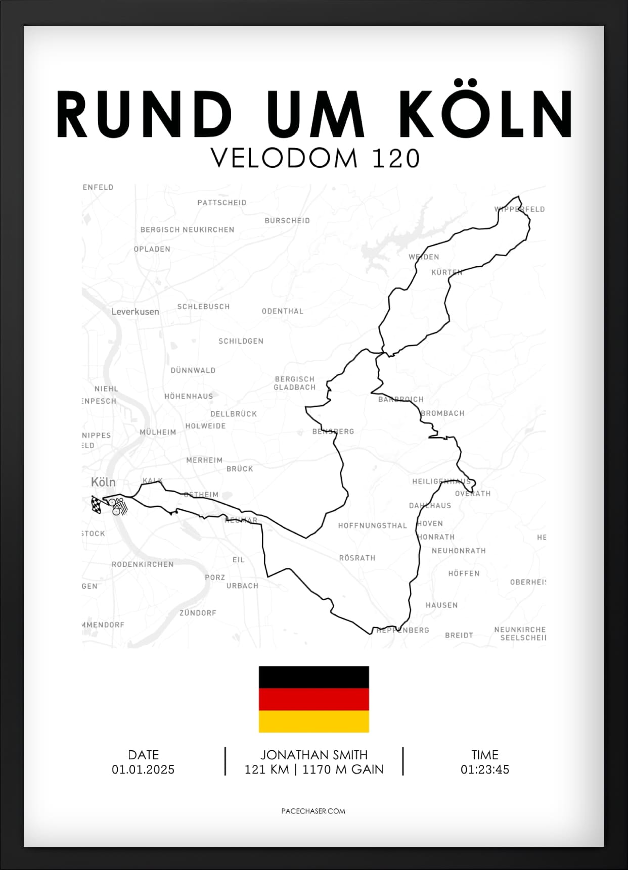 Rund um Köln Poster (Cycling)