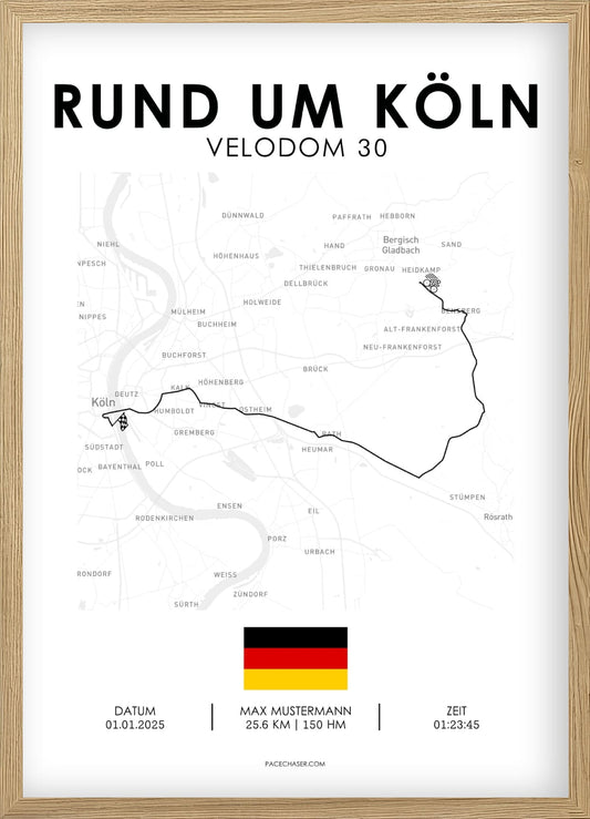 Rund um Köln plakat (cykelløb)