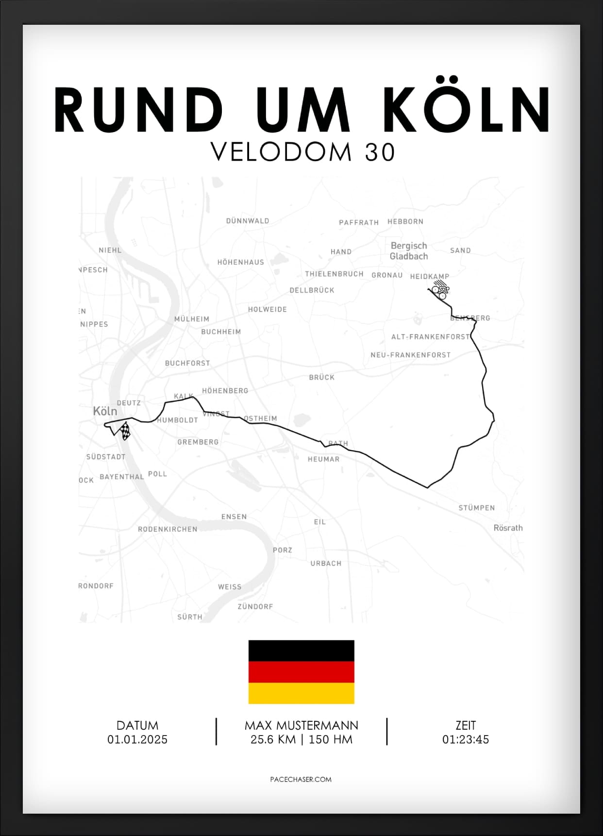 Rund um Köln Poster (Cycling)