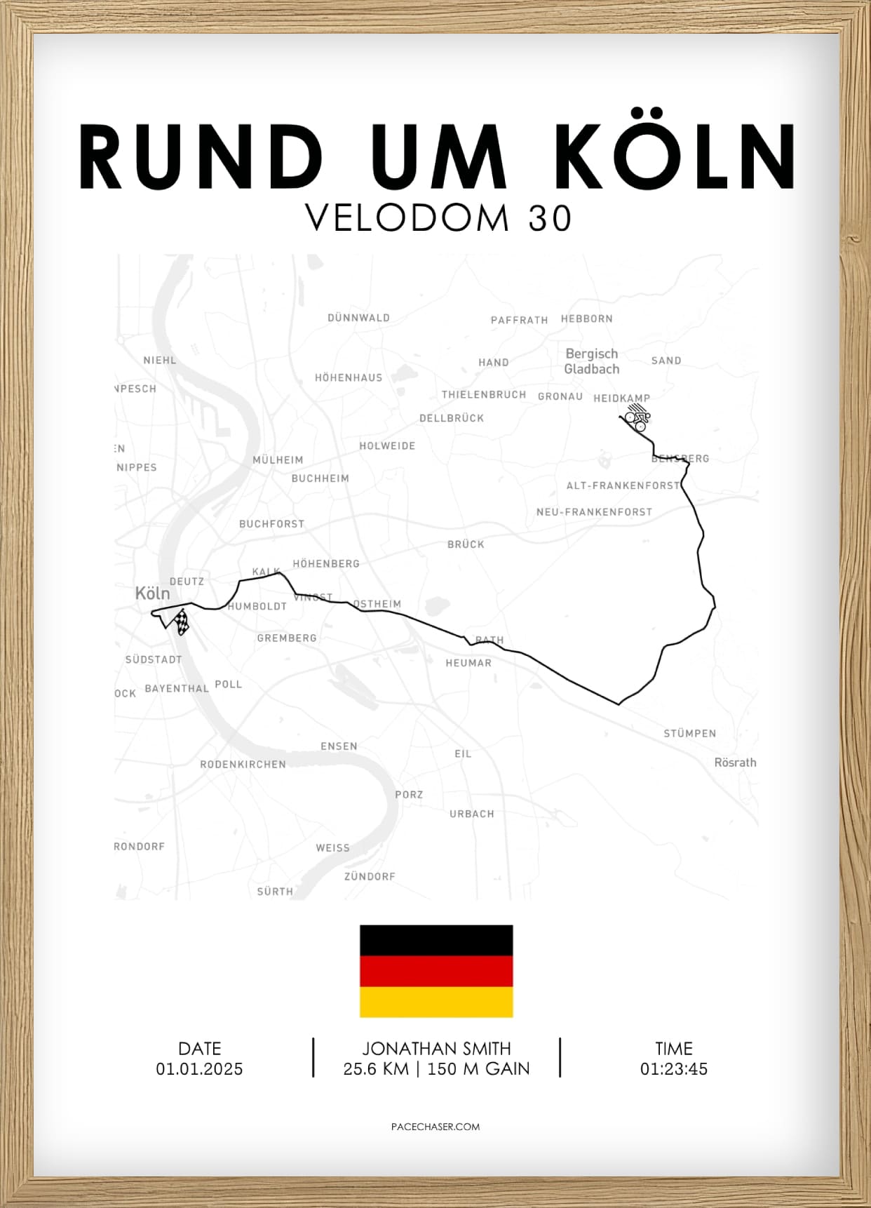 Rund um Köln Poster (Cycling)