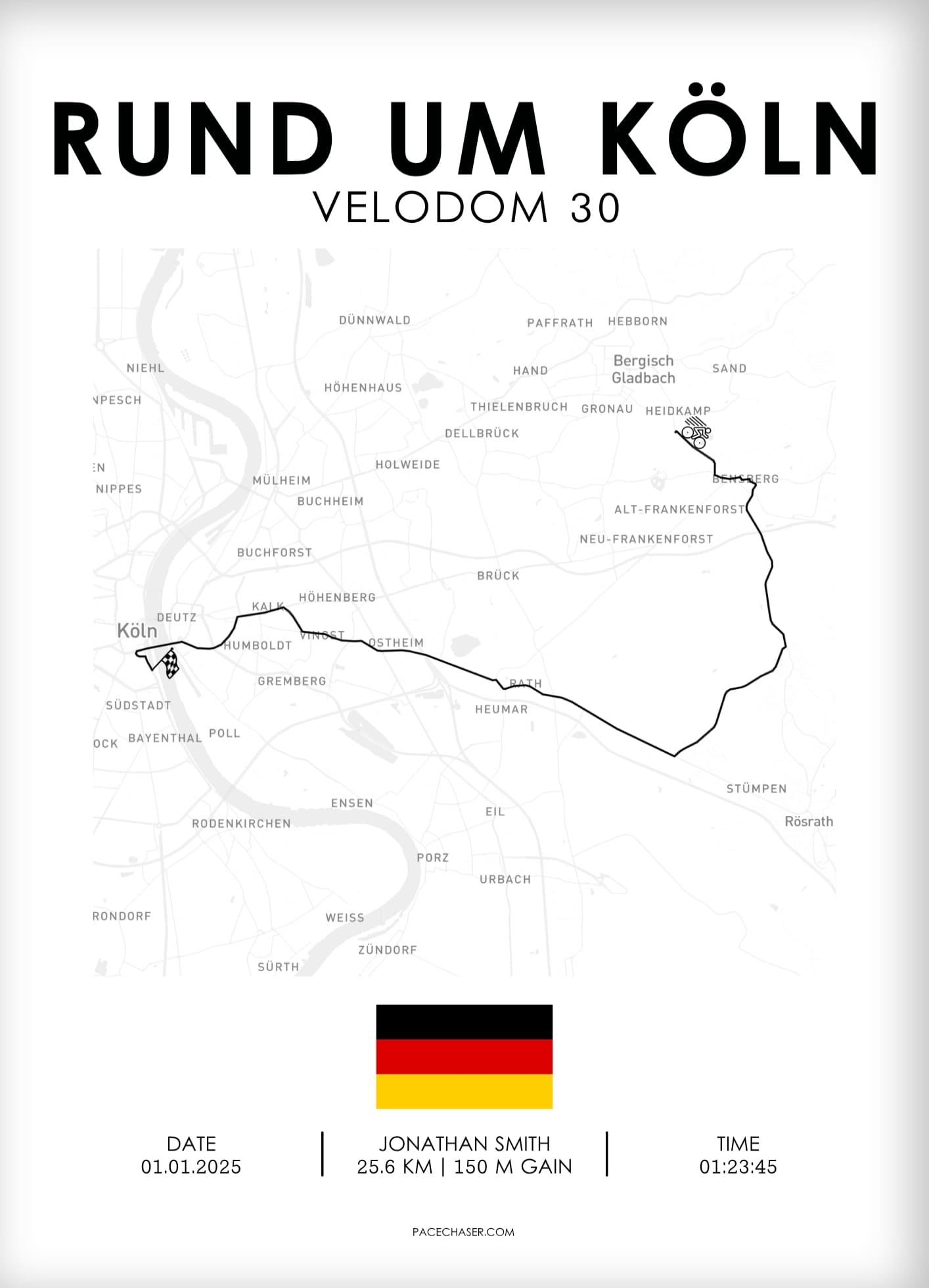 Rund um Köln Poster (Cycling)