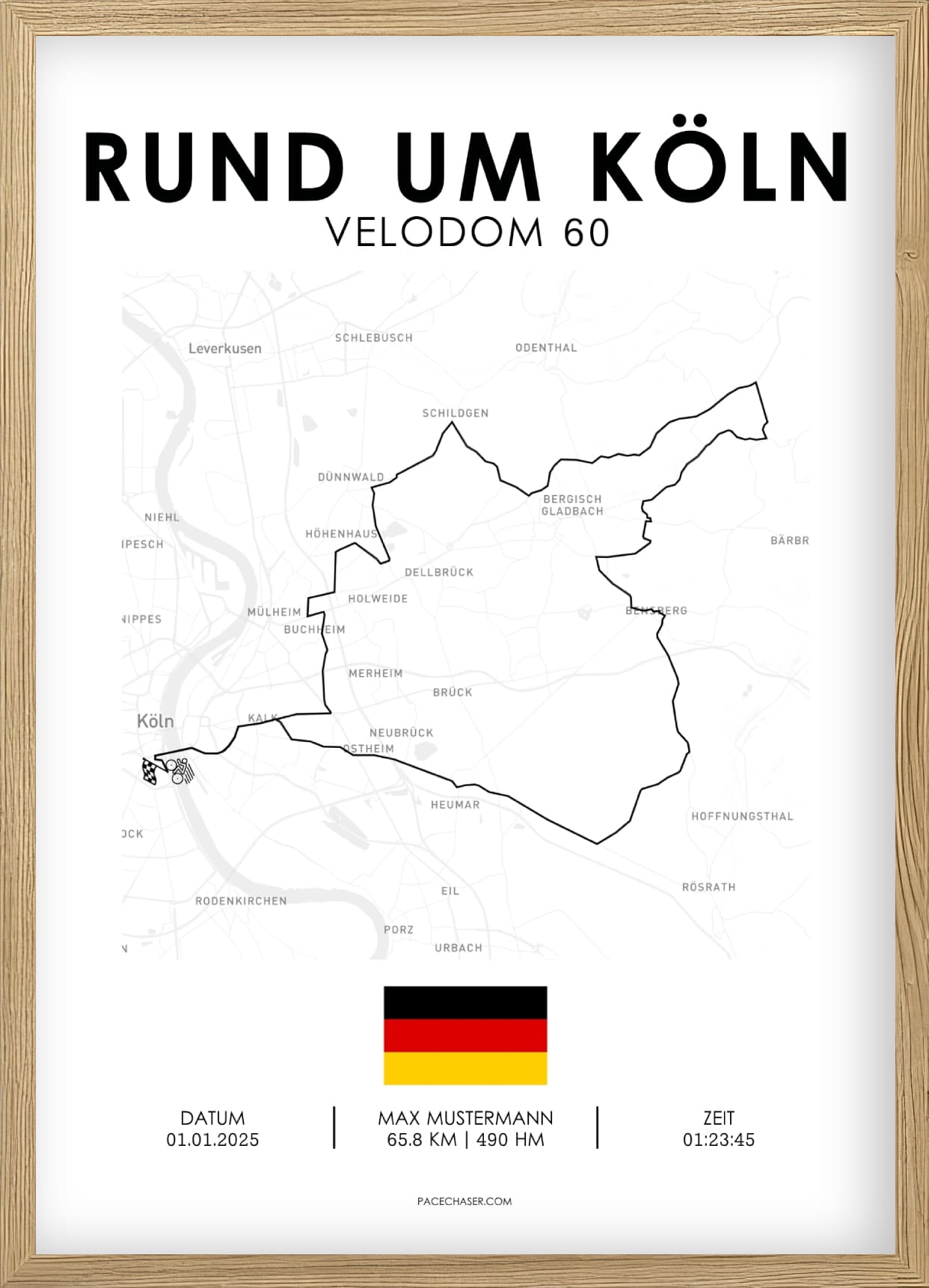 Rund um Köln Poster (Cycling)