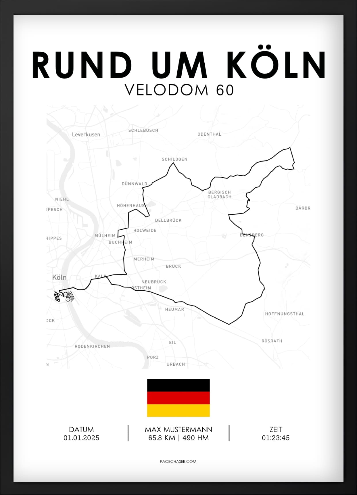 Rund um Köln Poster (Cycling)