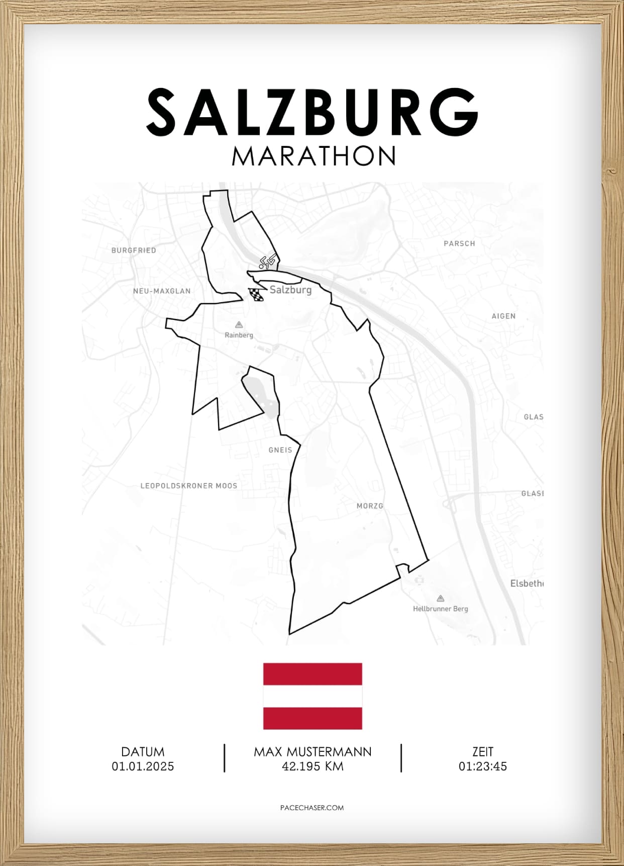 Salzburg Marathon Poster