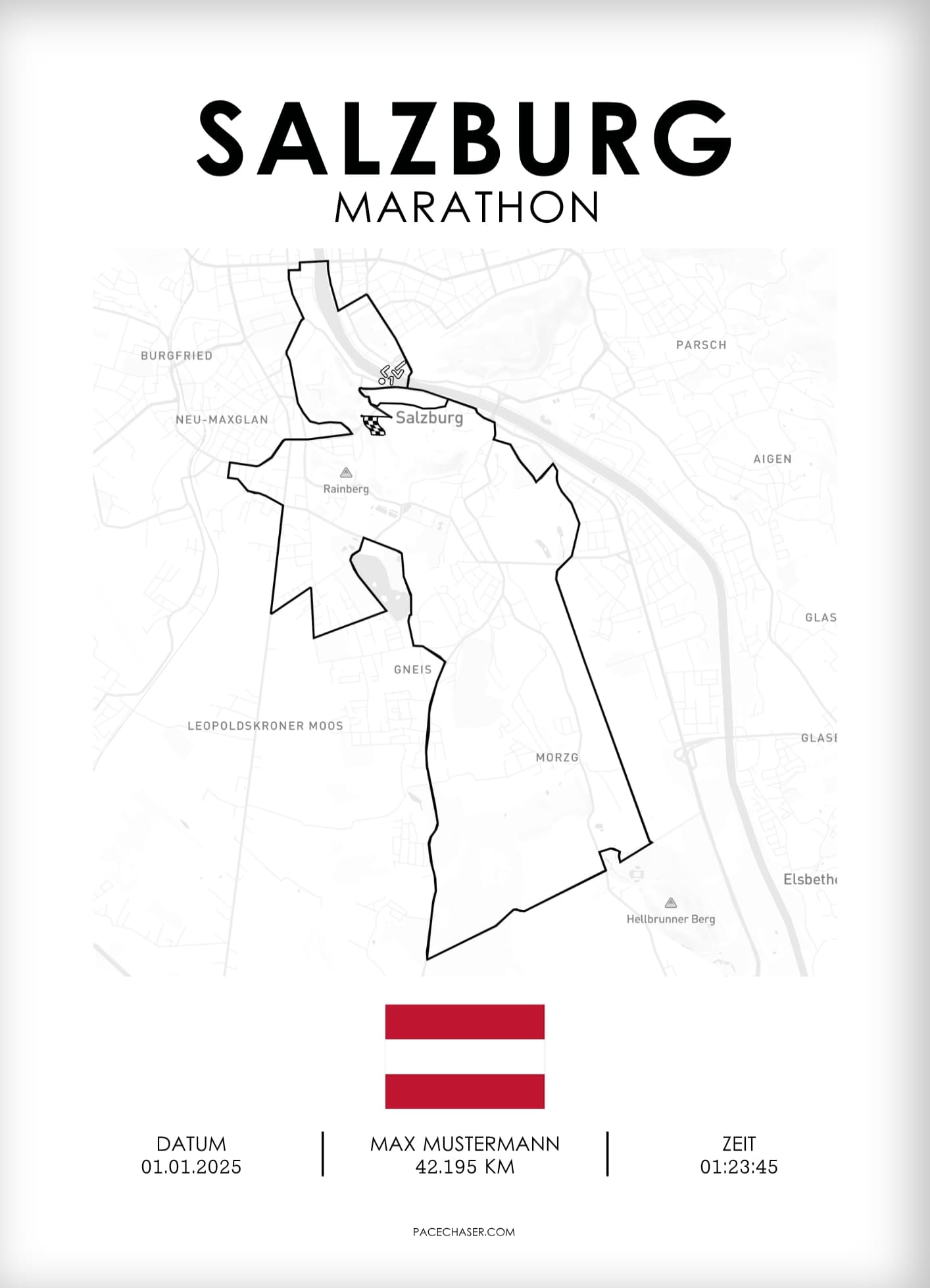 Salzburg Marathon Poster