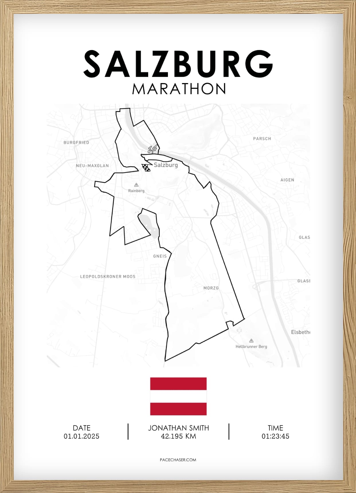 Salzburg Marathon Poster