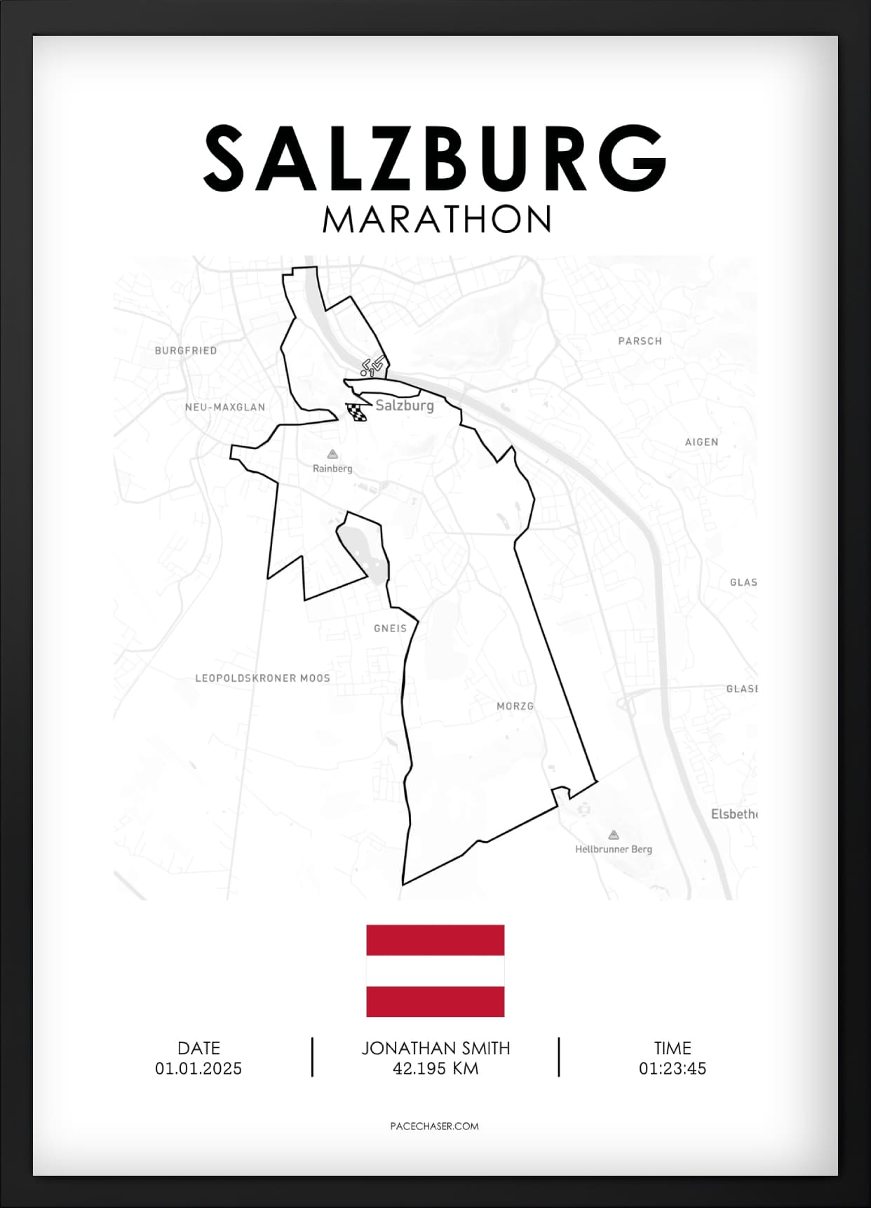 Salzburg Marathon Poster