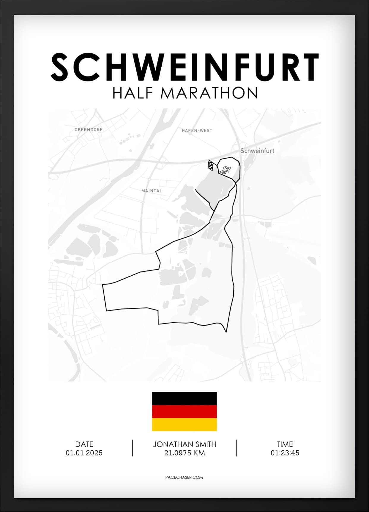 Schweinfurt Half Marathon Poster