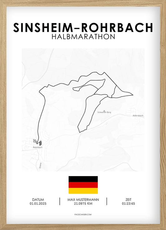 Sinsheim-Rohrbach (Marathon/ Halbmarathon / Der Klassiker / Einstiegslauf)
