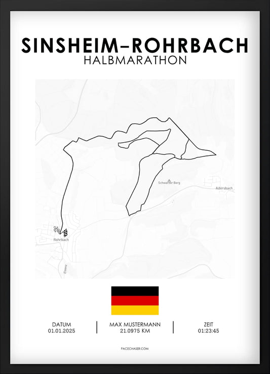 Sinsheim-Rohrbach (Marathon/ Halbmarathon / Der Klassiker / Einstiegslauf)