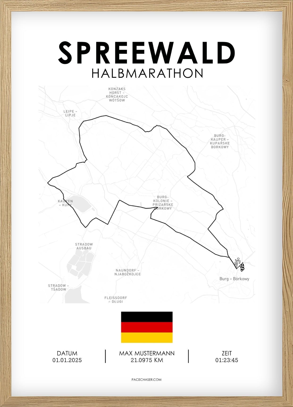 Half Marathon Spreewald Poster