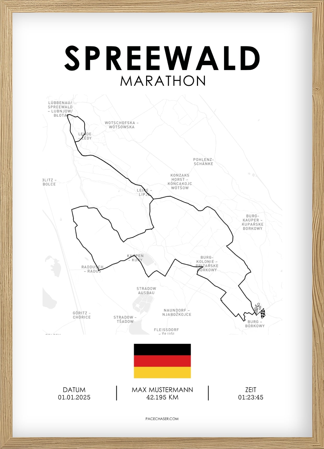 Marathon Spreewald Poster