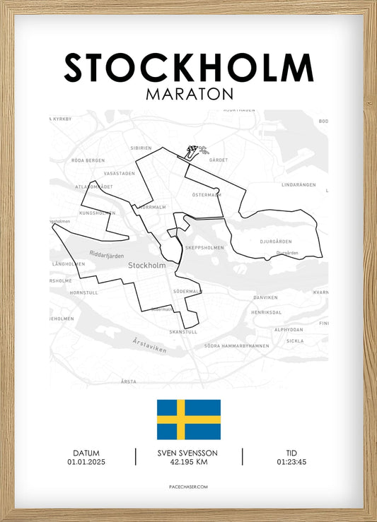 Marathon Stockholm Poster - ab 2026