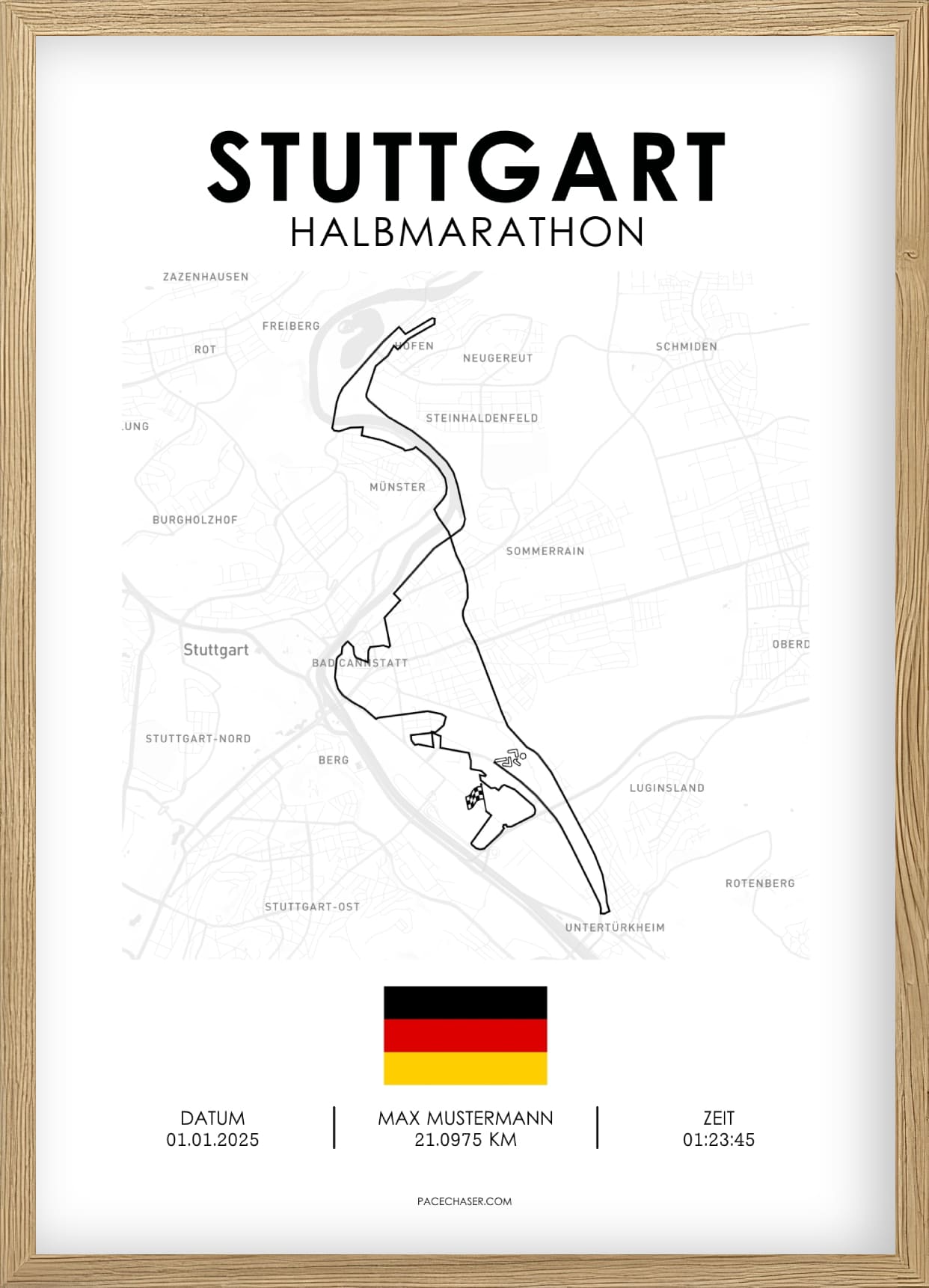 Stuttgart Half Marathon Poster