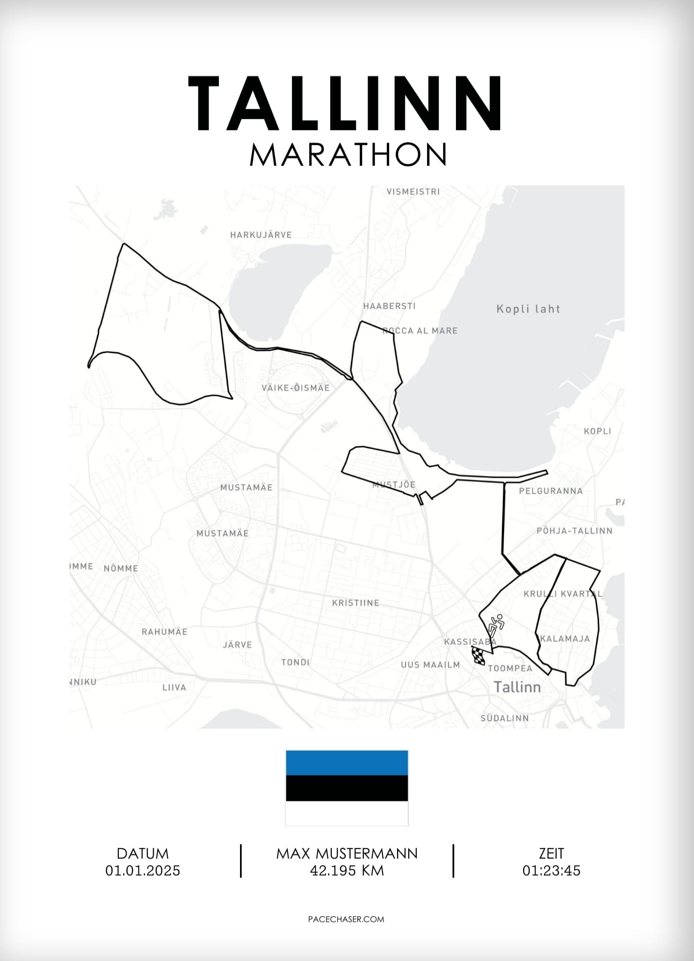 Marathon Tallinn Poster