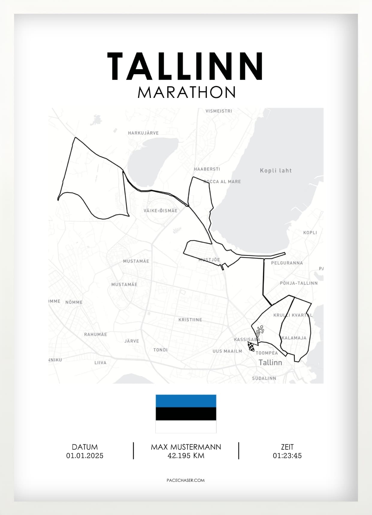 Marathon Tallinn Poster