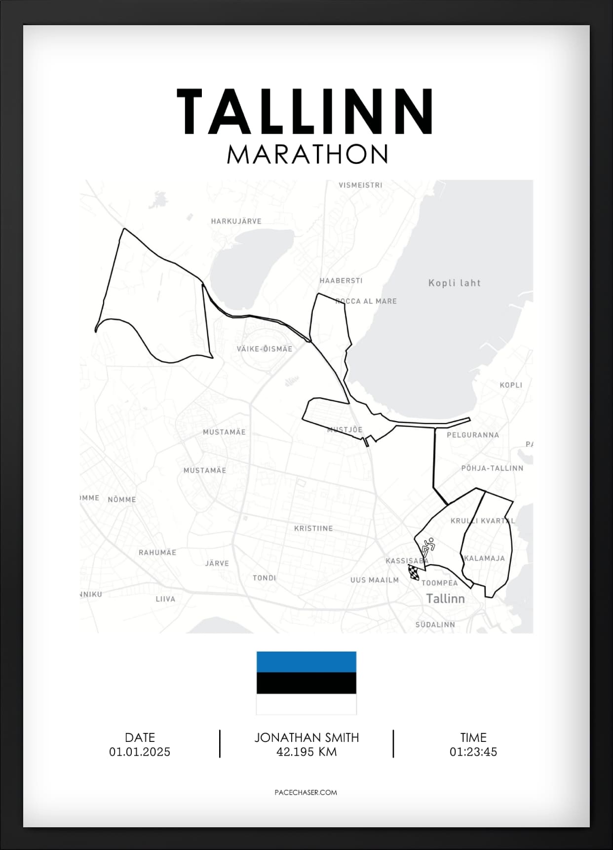 Marathon Tallinn Poster