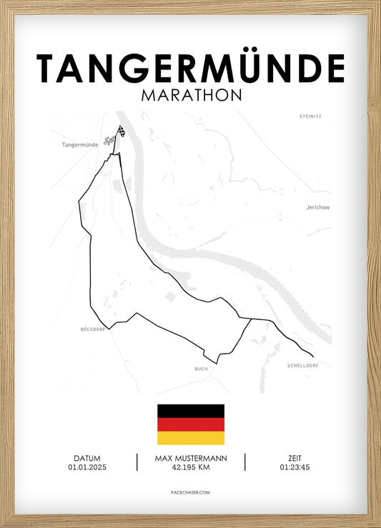Marathon Tangermünde Plakat