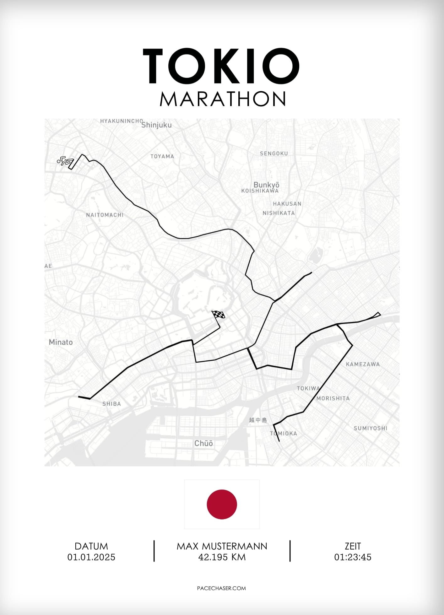 Marathon Tokio Poster