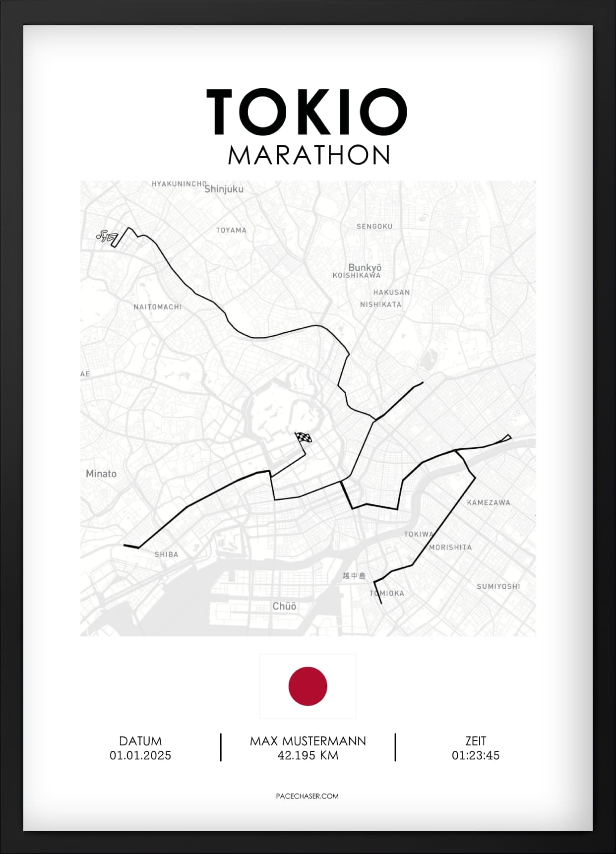 Marathon Tokio Poster