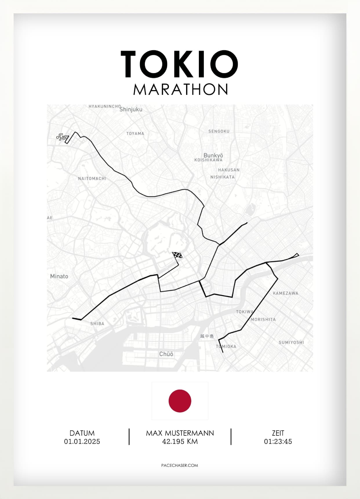 Marathon Tokio Poster