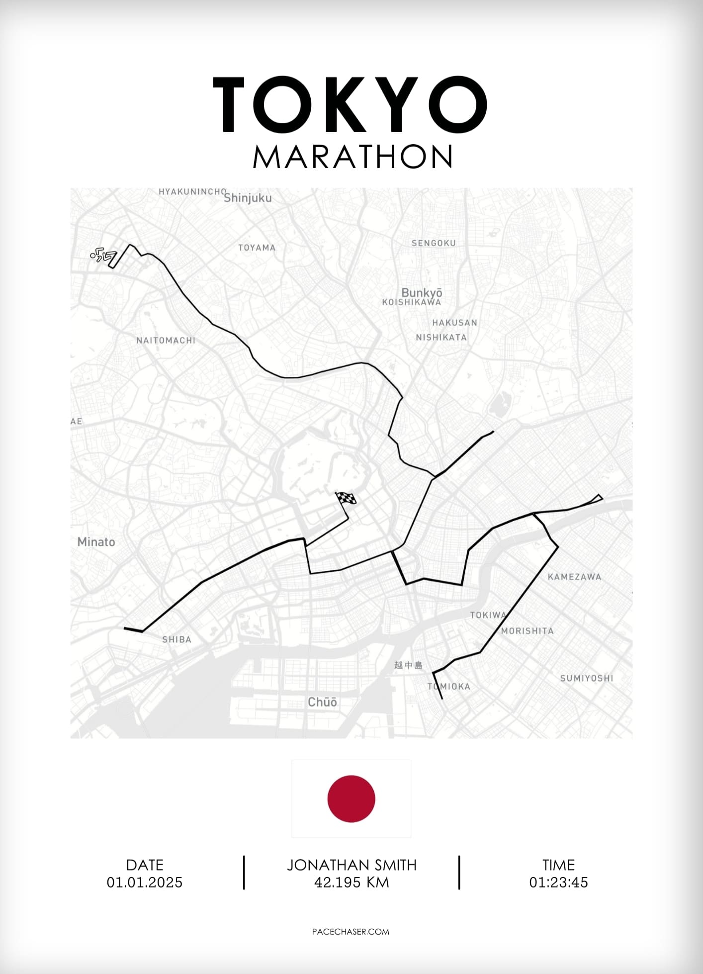 Marathon Tokio Poster