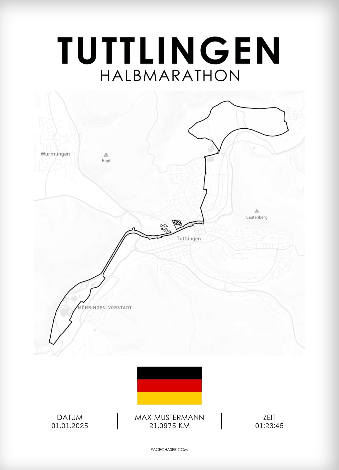 Halbmarathon Tuttlingen Poster