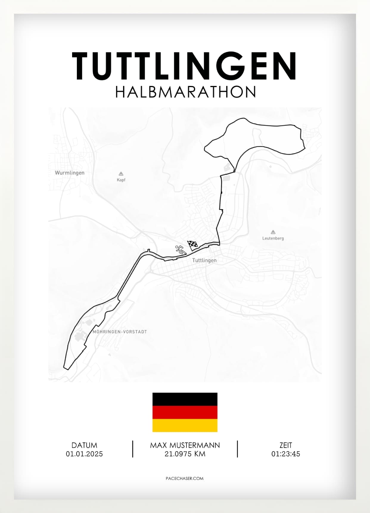 Halbmarathon Tuttlingen Poster