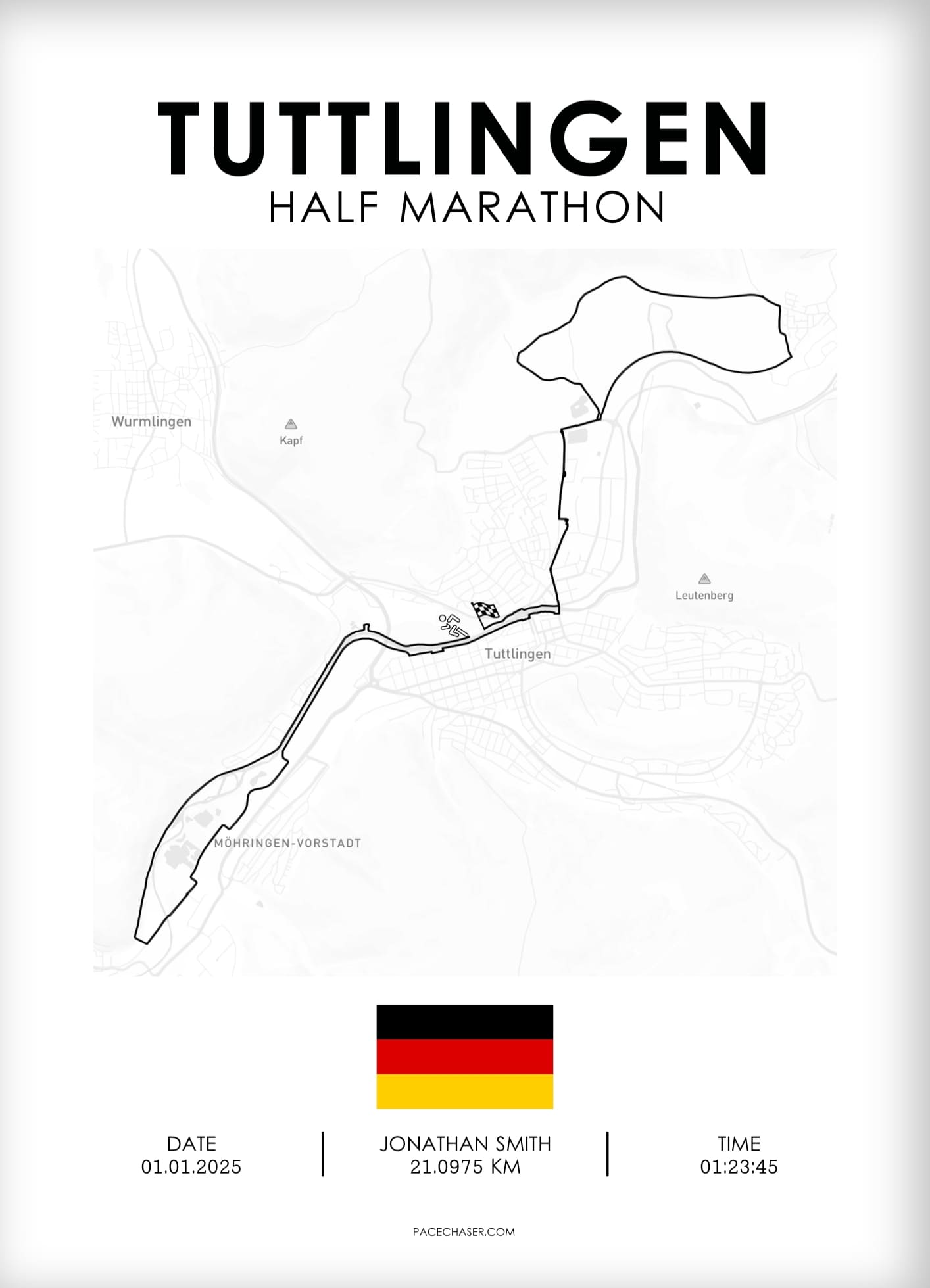 Halbmarathon Tuttlingen Poster