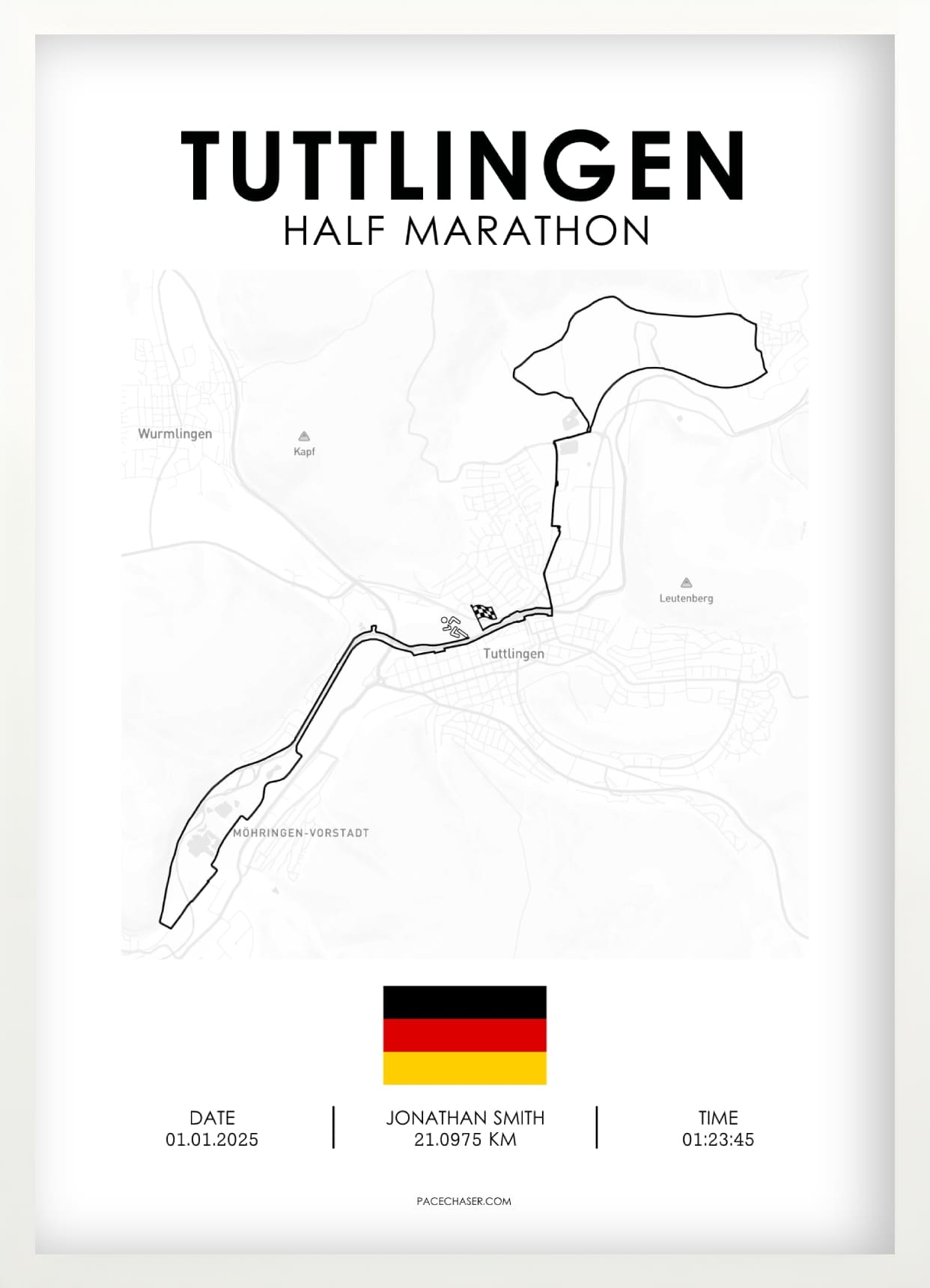 Halbmarathon Tuttlingen Poster