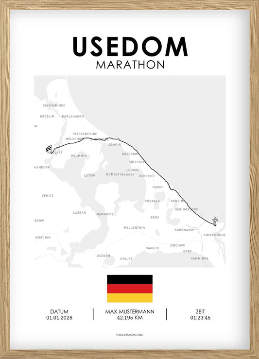Marathon Usedom Poster