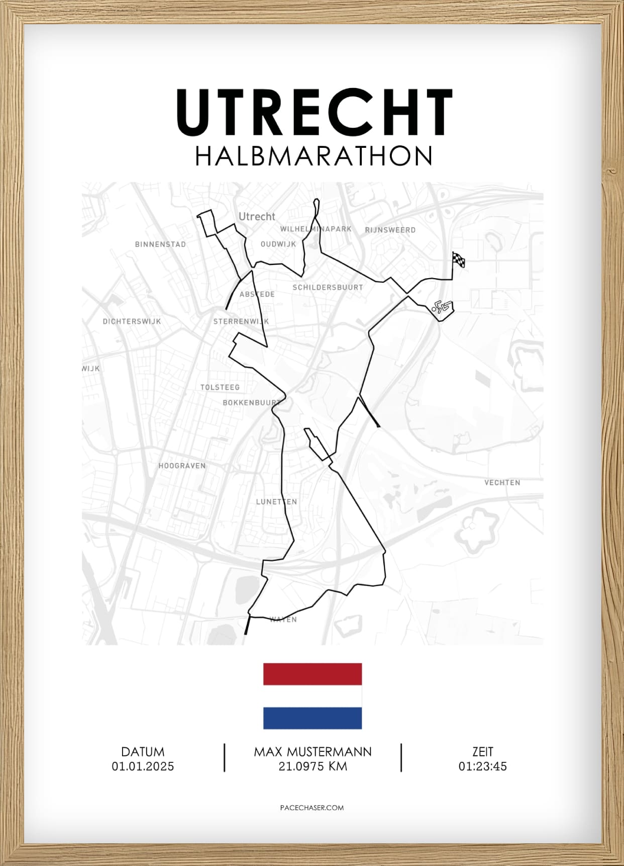Halbmarathon Utrecht Poster