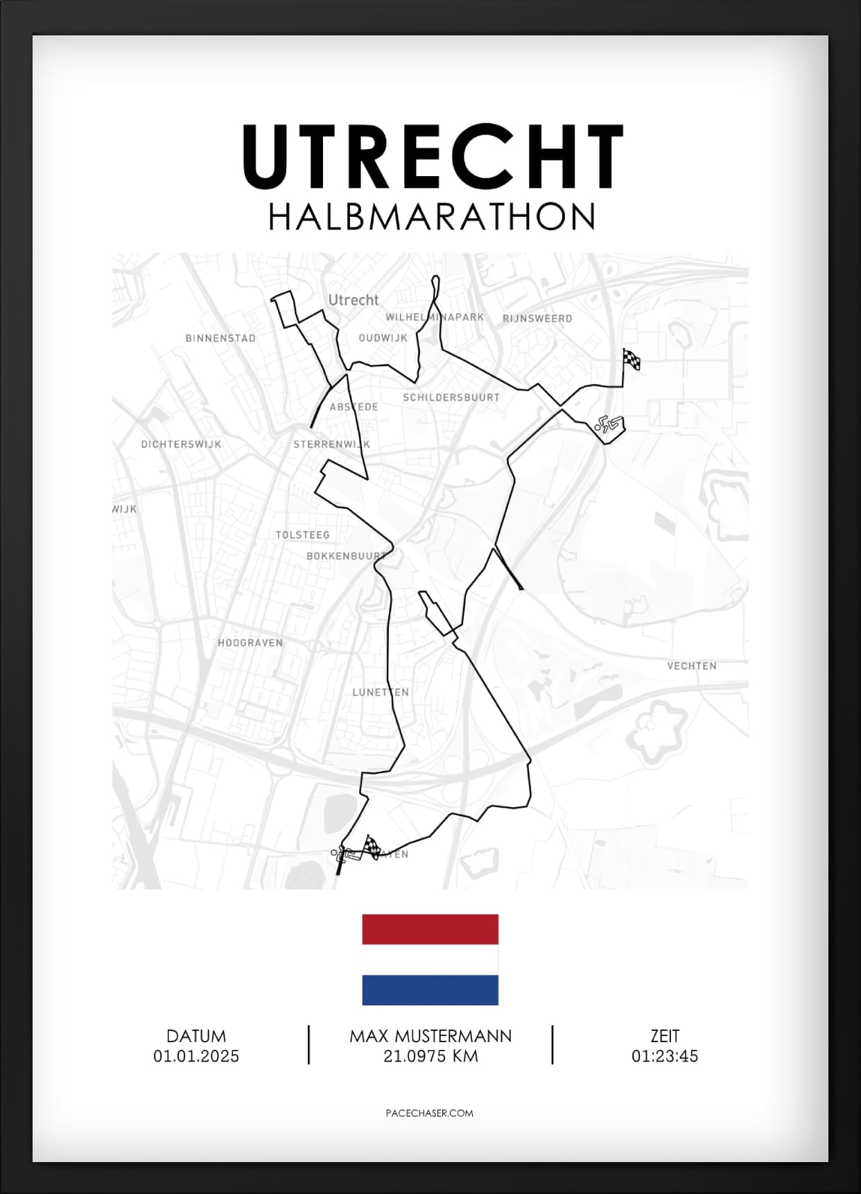 Utrecht Half Marathon Poster