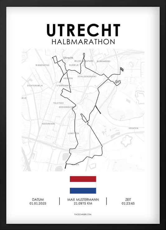 Utrecht Half Marathon Poster