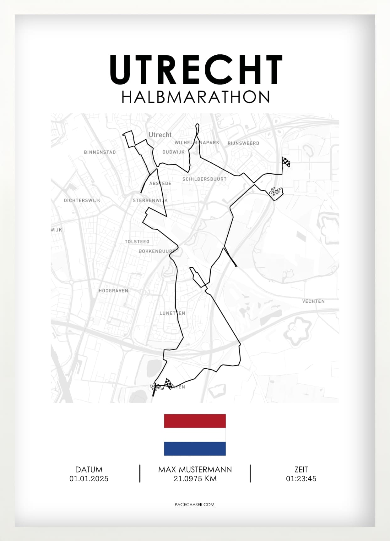 Utrecht Half Marathon Poster
