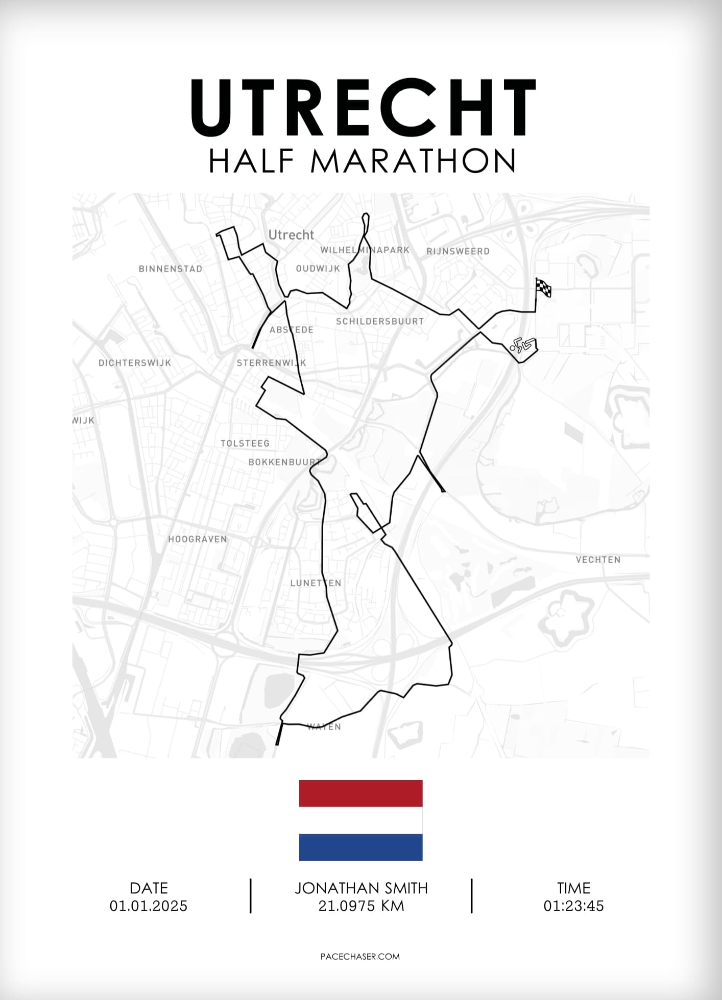 Utrecht Half Marathon Poster