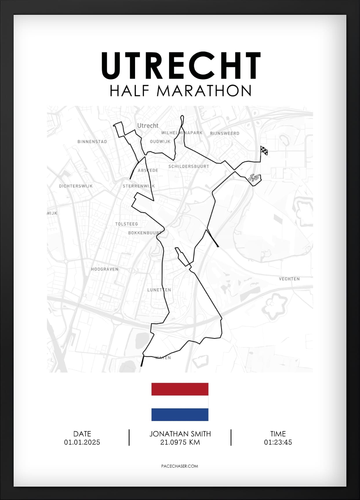 Utrecht Half Marathon Poster