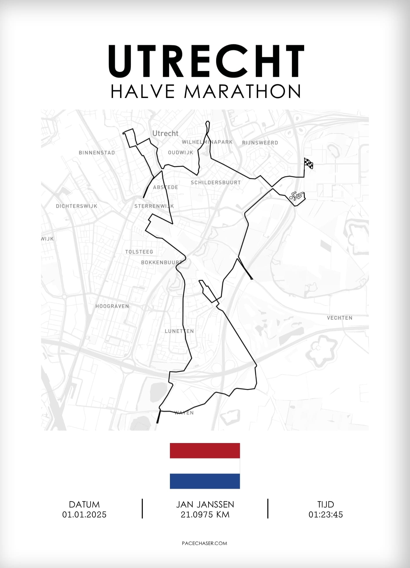 Utrecht Half Marathon Poster
